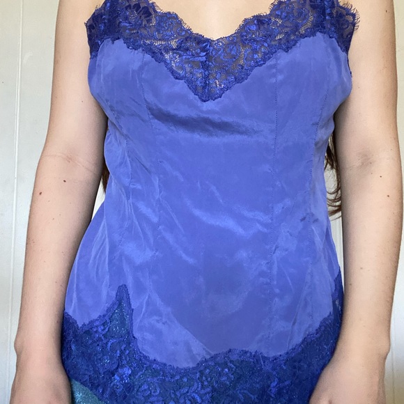 slip top with lace trim 💜 - Picture 7 of 8